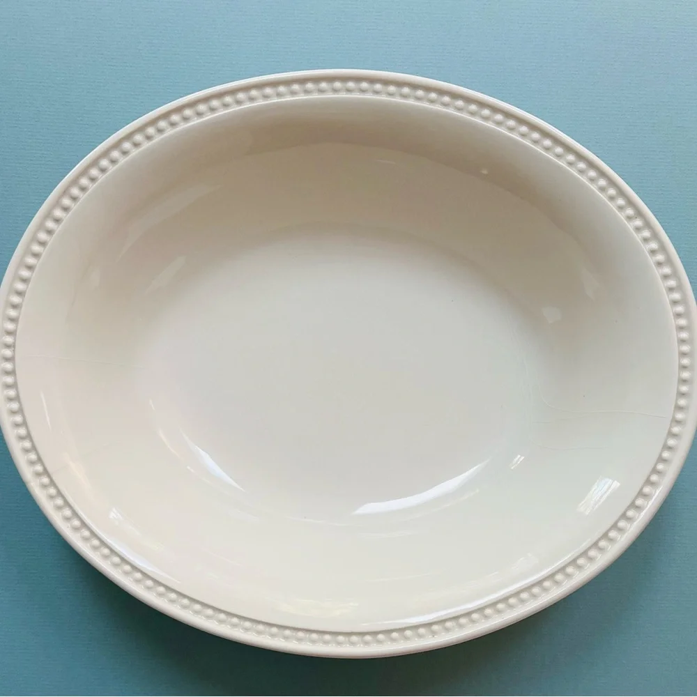 Oval Crate&Barrel Bowl